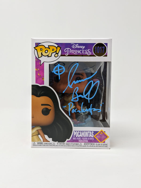 Irene Bedard Disney Pocahontas #1017 Signed Funko Pop JSA Certified Autograph