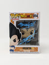 Chris Sabat Dragon Ball Super Vegeta #814 Signed Funko Pop JSA COA Certified Autograph GalaxyCon