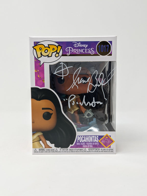 Irene Bedard Disney Pocahontas #1017 Signed Funko Pop JSA Certified Autograph