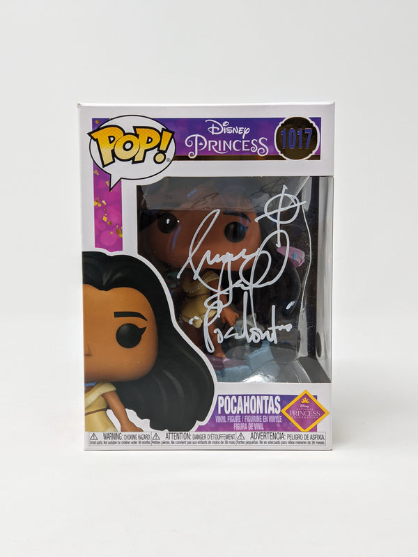 Irene Bedard Disney Pocahontas #1017 Signed Funko Pop JSA Certified Autograph