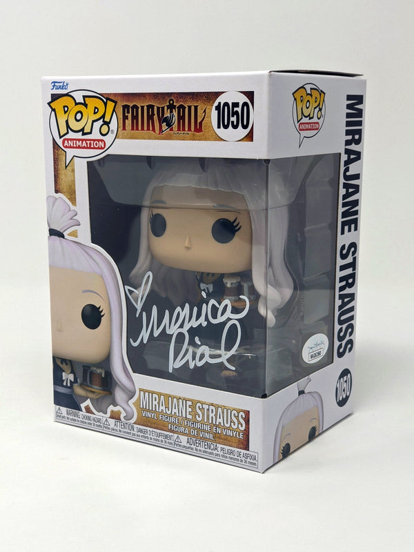 Monica Rial Fairy Tail Mirajane Strauss #1050 Signed Funko Pop JSA Certified Autograph