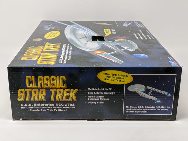 Star Trek USS Enterprise Playmates Model NCC-1701 x2 Signed Koenig Shatner JSA Certified Autograph (Copy) GalaxyCon