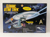 Star Trek USS Enterprise Playmates Model NCC-1701 x2 Signed Koenig Shatner JSA Certified Autograph