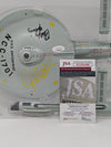 Star Trek USS Enterprise Playmates Model NCC-1701 x2 Signed Koenig Shatner JSA Certified Autograph