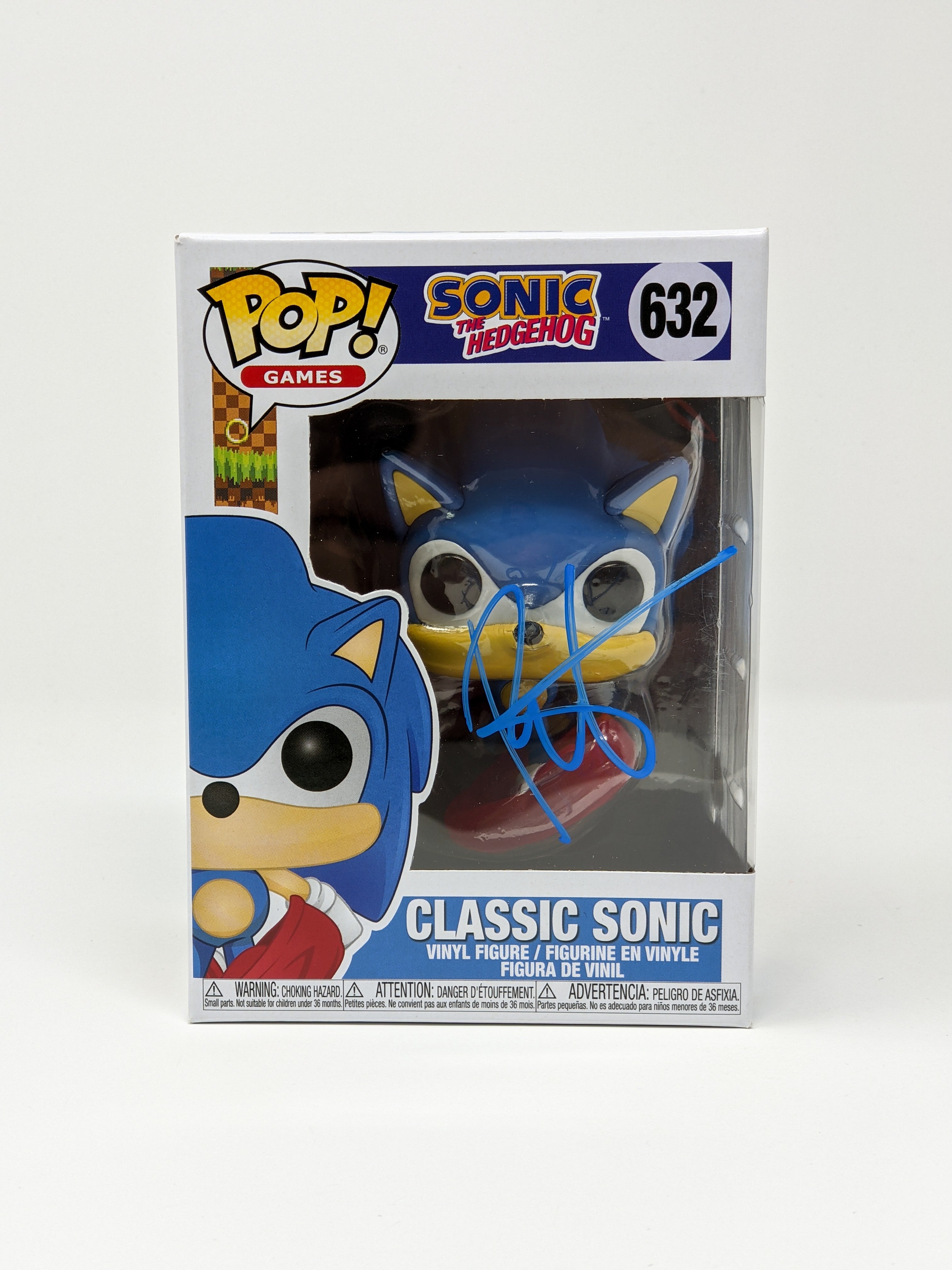 Funko Pop! Sonic the Hedgehog factory Classic Sonic (Flocked) 632