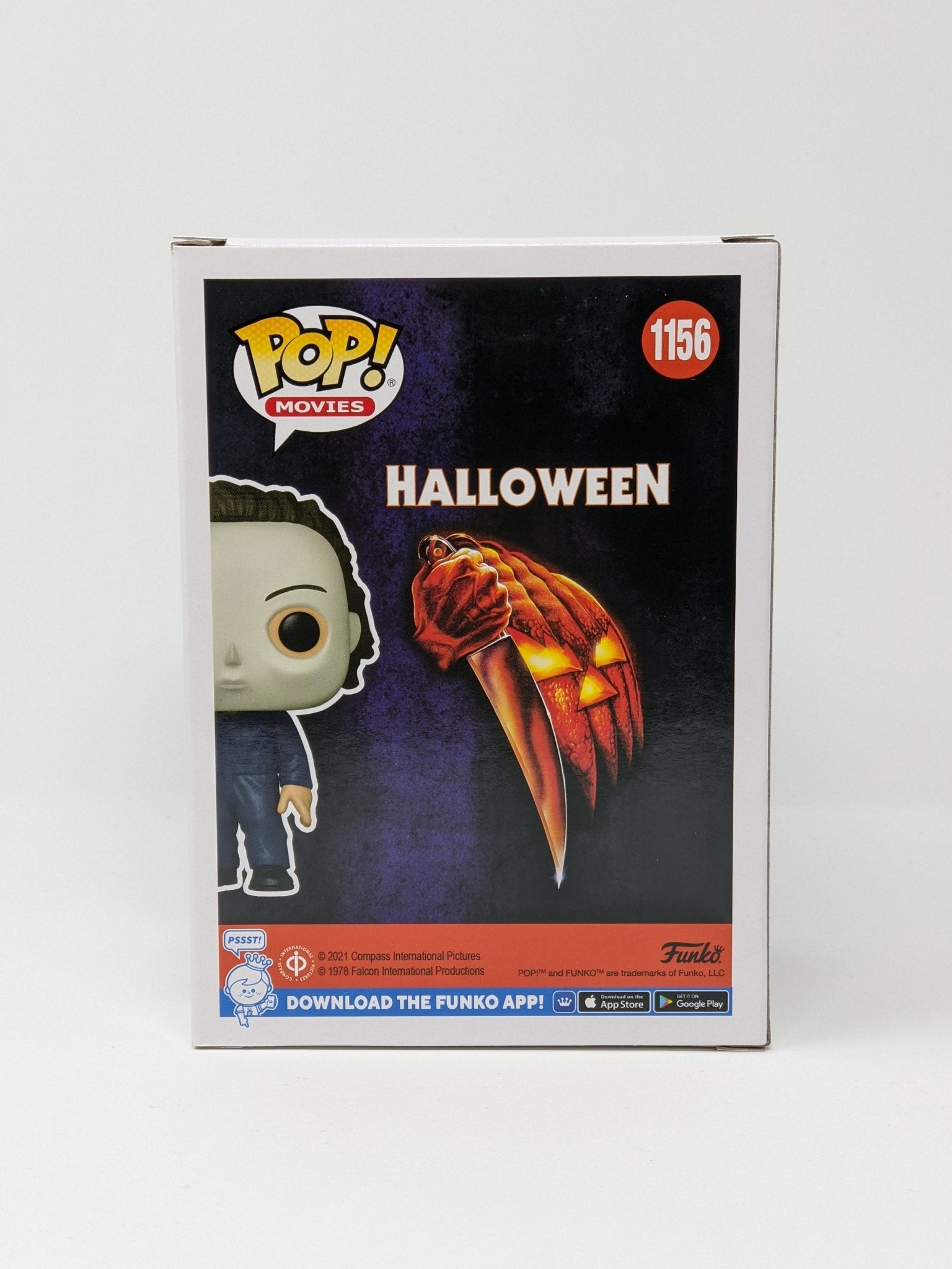 John Carpenter Michael Myers #1156 Signed Funko Pop JSA Certified Autograph
