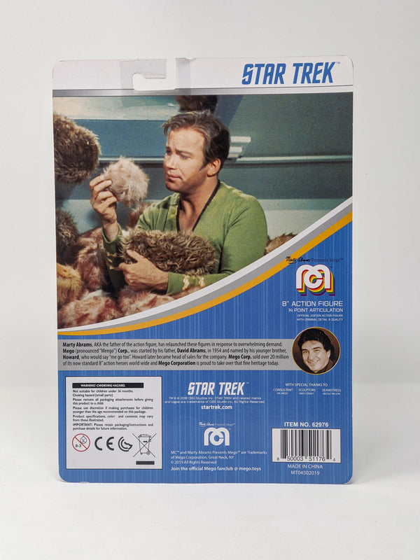 William Shatner Star Trek Captain Kirk Mego 8" Action Figure Signed JSA Certified Autograph GalaxyCon
