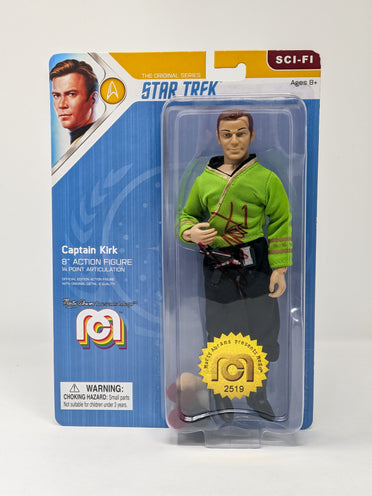 William Shatner Star Trek Captain Kirk Mego 8