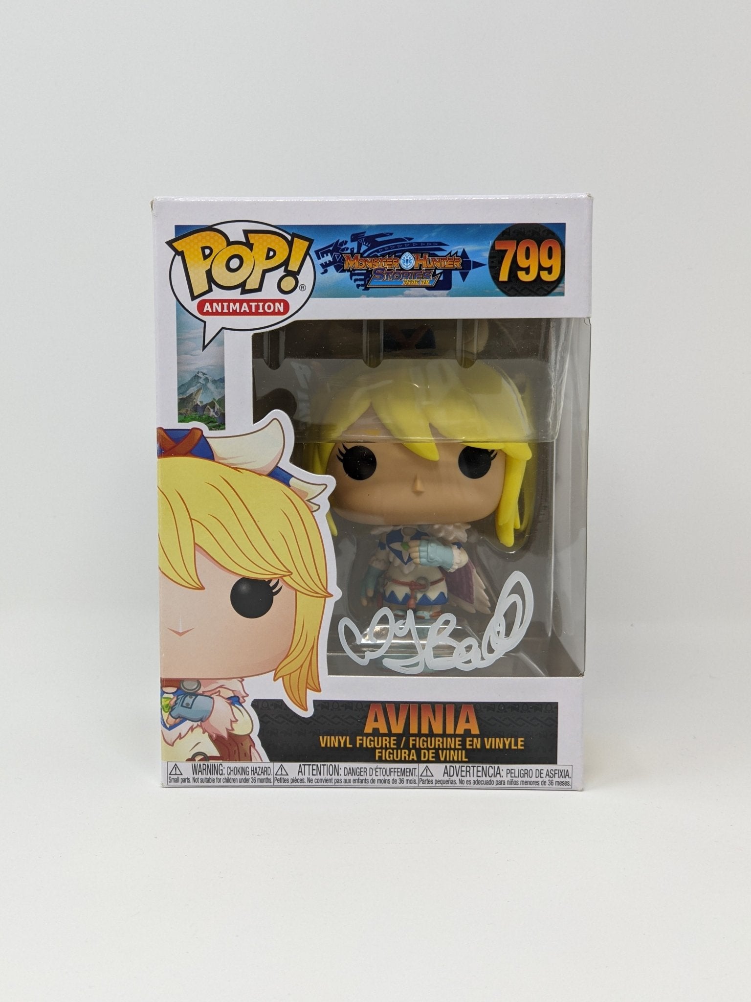 Tia Ballard Avinia #799 Signed Funko Pop JSA Certified Autograph