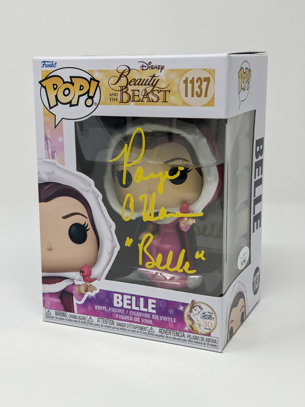 Paige O'Hara Disney Beauty and the Beast Belle #1137 Signed Funko Pop JSA Certified Autograph GalaxyCon