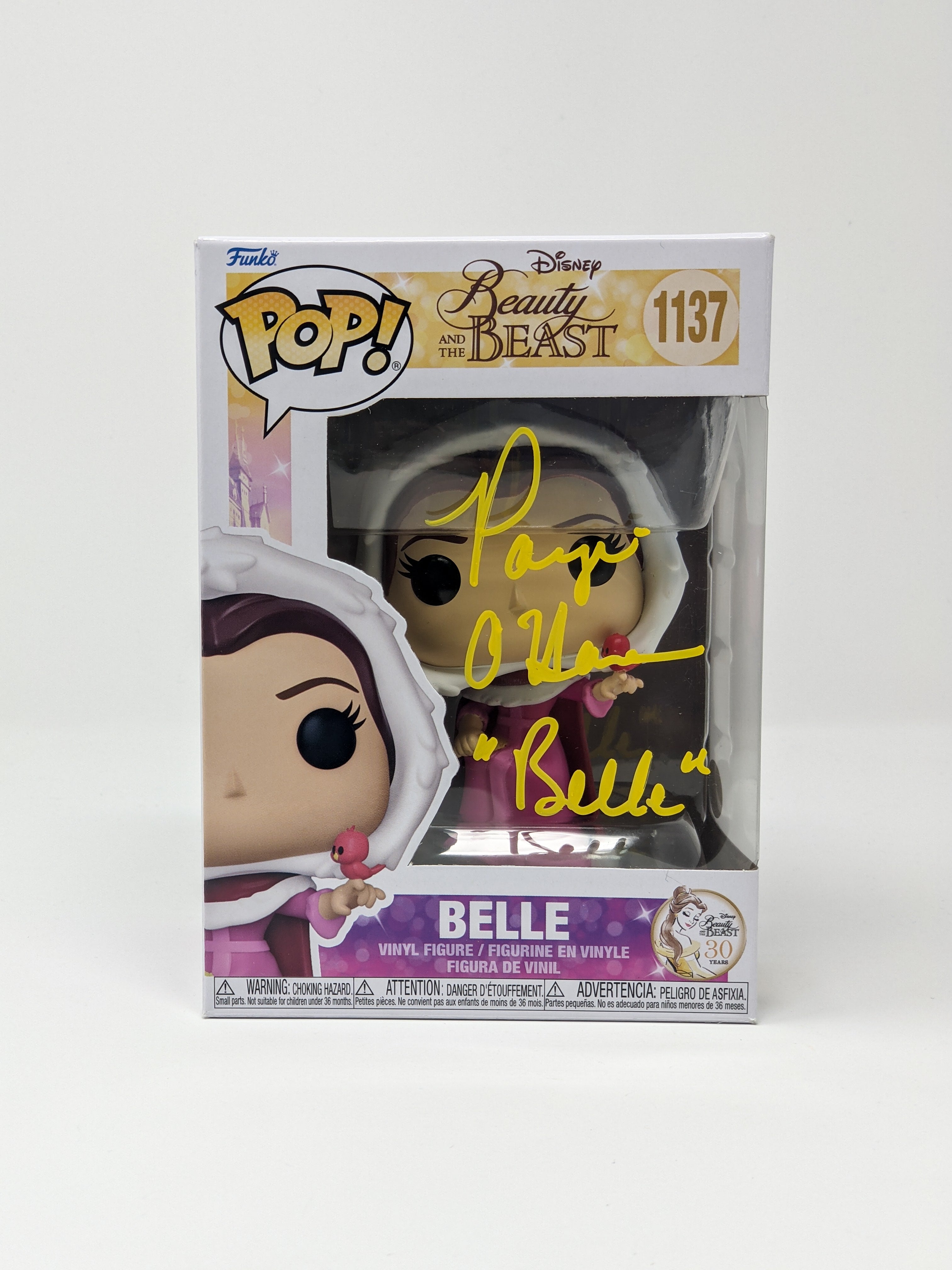 Disney Belle Beauty & The Beast Hot Topic Diamond Signed selling Paige O’Hara Funko 241