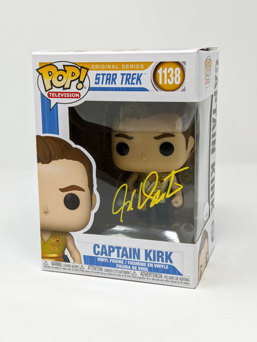 William Shatner Captain Kirk Star Trek #1138 Signed Funko Pop JSA Certified Autograph GalaxyCon