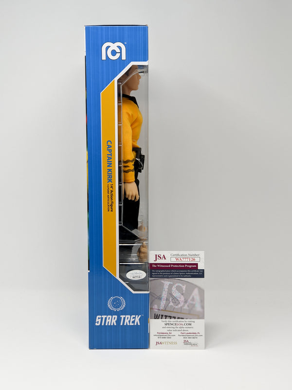 William Shatner Star Trek Captain Kirk Mego 14" Action Figure Signed JSA Certified Autograph