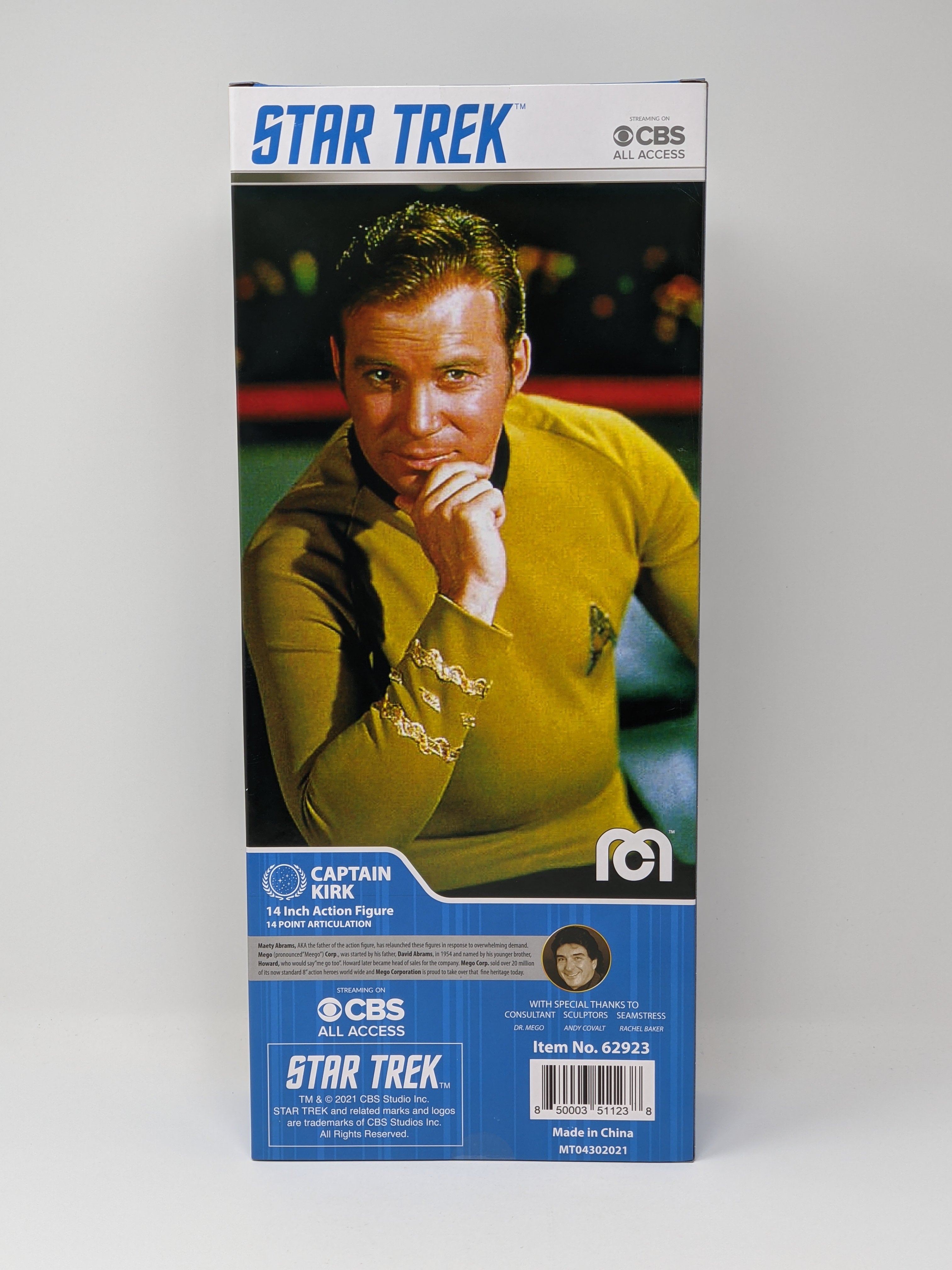 William Shatner Star Trek Captain Kirk Mego 14