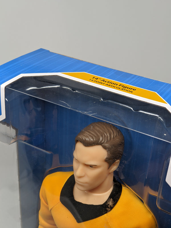 William Shatner Star Trek Captain Kirk Mego 14" Action Figure Signed JSA Certified Autograph