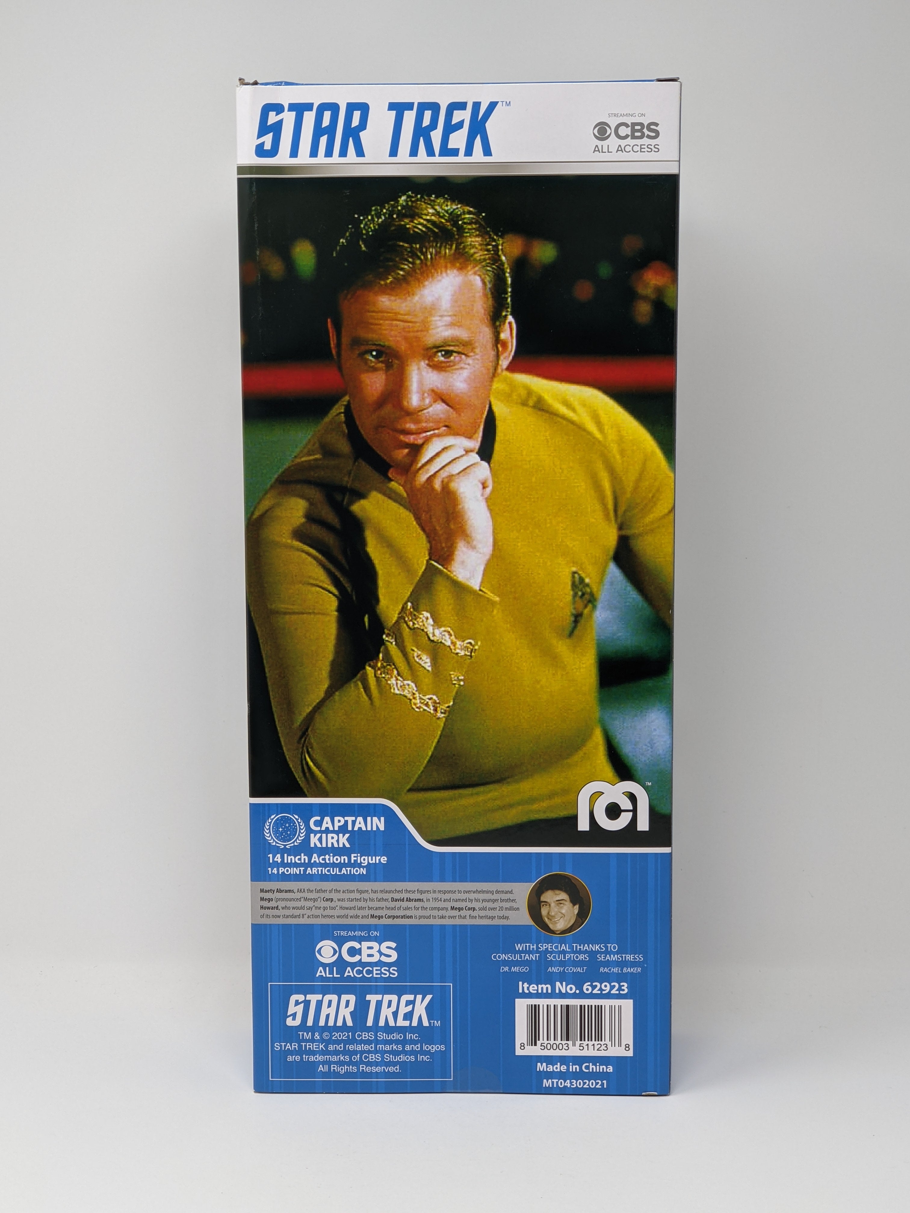 William Shatner Star Trek Captain Kirk Mego 14