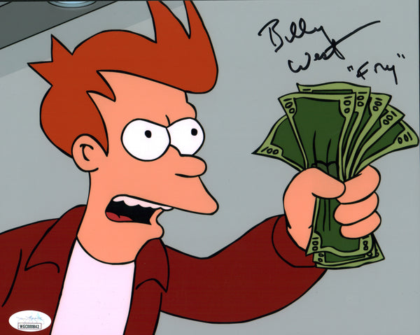 Billy West Futurama 8x10 Signed Photo JSA COA Certified Autograph