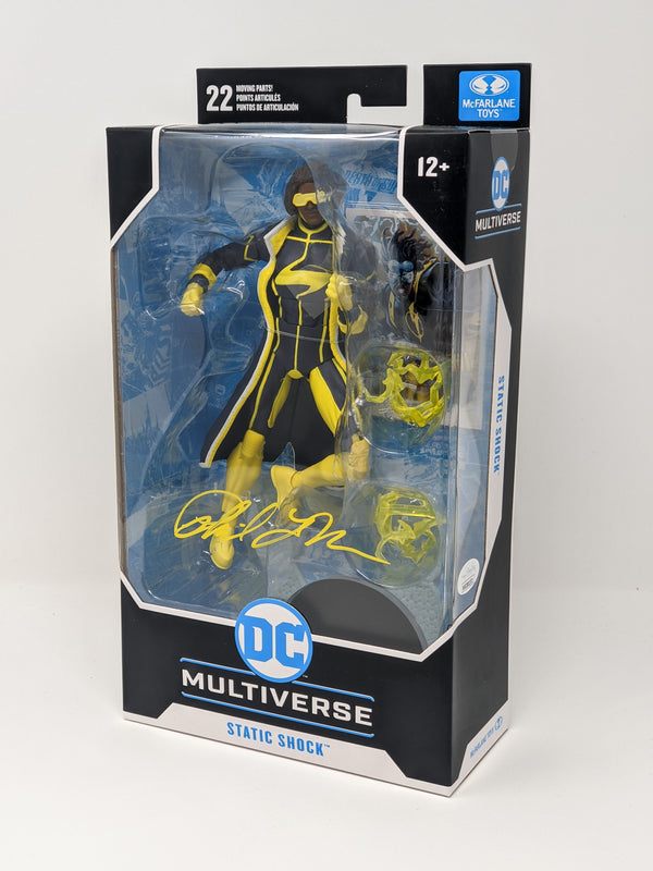 Phil LaMarr Static Shock Signed McFarlane Figure JSA Certified Autograph