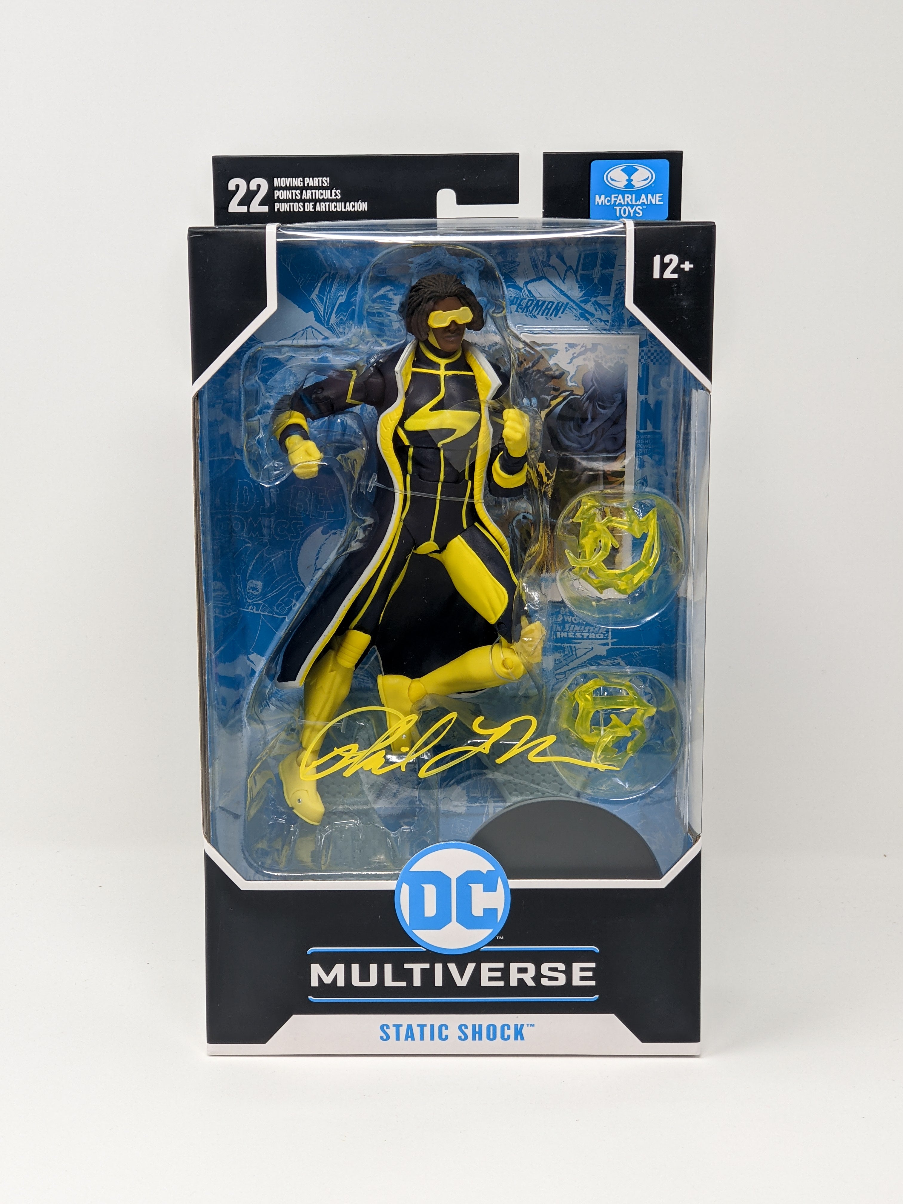 Phil LaMarr Static Shock Signed McFarlane Figure JSA Certified Autograph