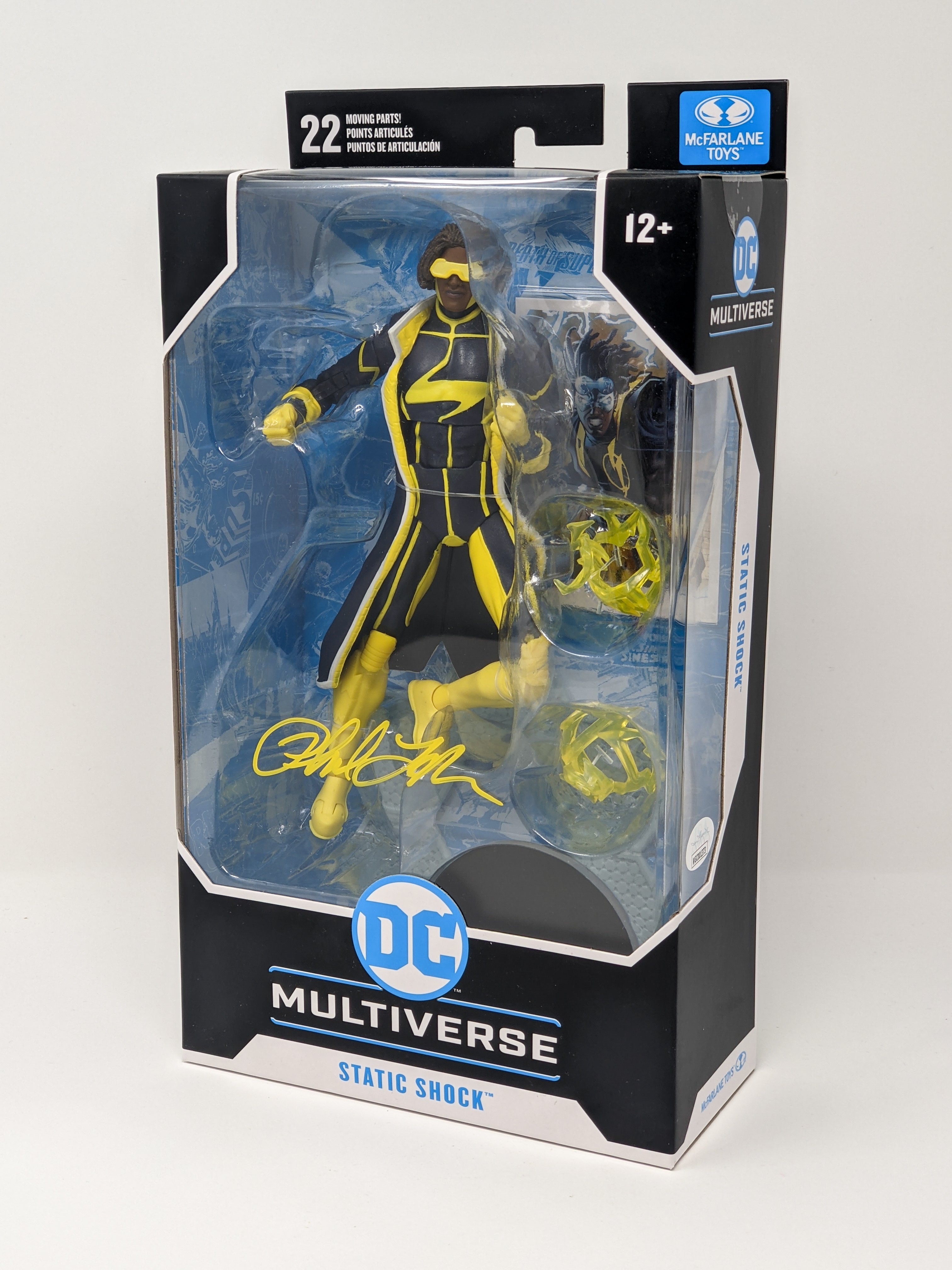 Phil LaMarr Static Shock Signed McFarlane Figure JSA Certified Autograph