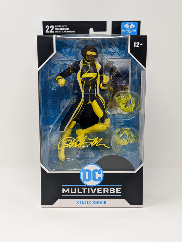 Phil LaMarr Static Shock Signed McFarlane Figure JSA Certified Autograph