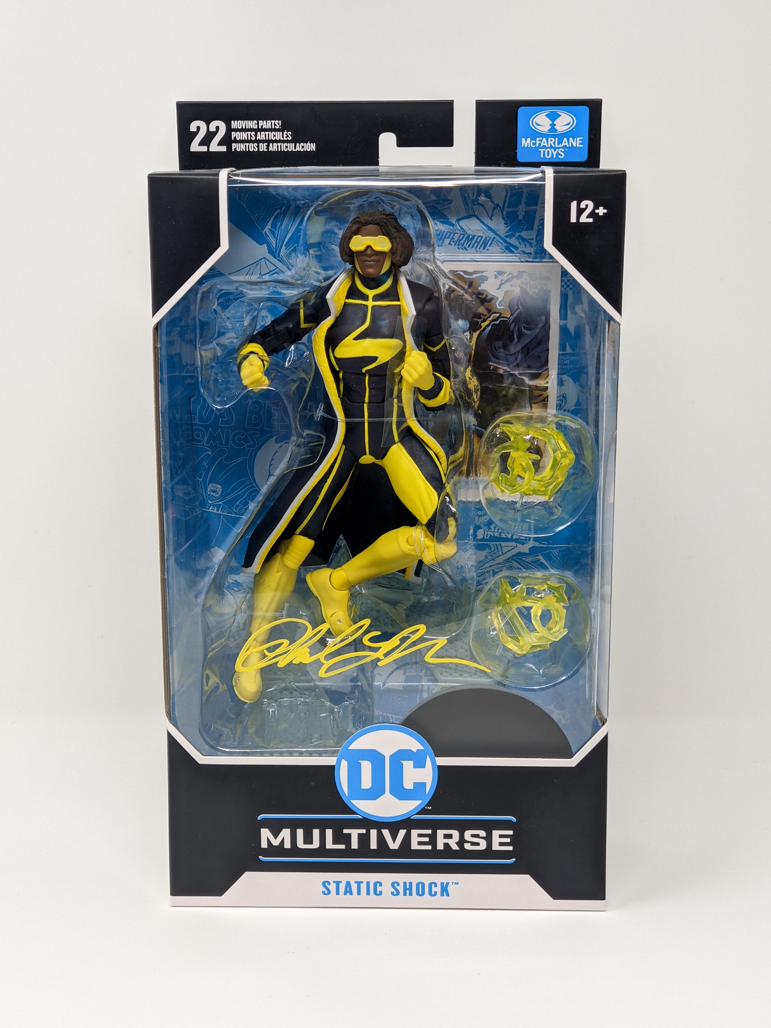 Phil LaMarr Static Shock Signed McFarlane Figure JSA Certified Autograph