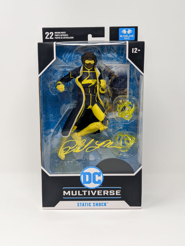 Phil LaMarr Static Shock Signed McFarlane Figure JSA Certified Autograph