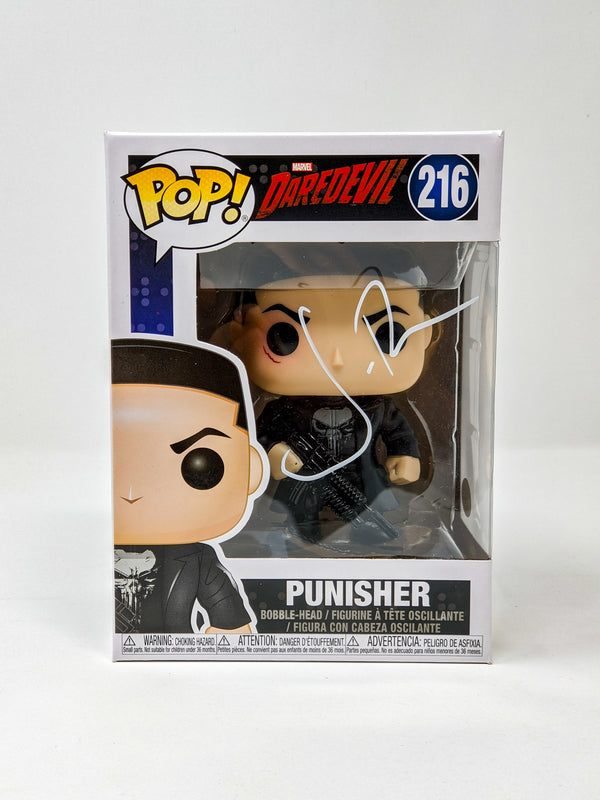 Jon Bernthal Daredevil Punisher #216 Signed Funko Pop JSA Certified Autograph