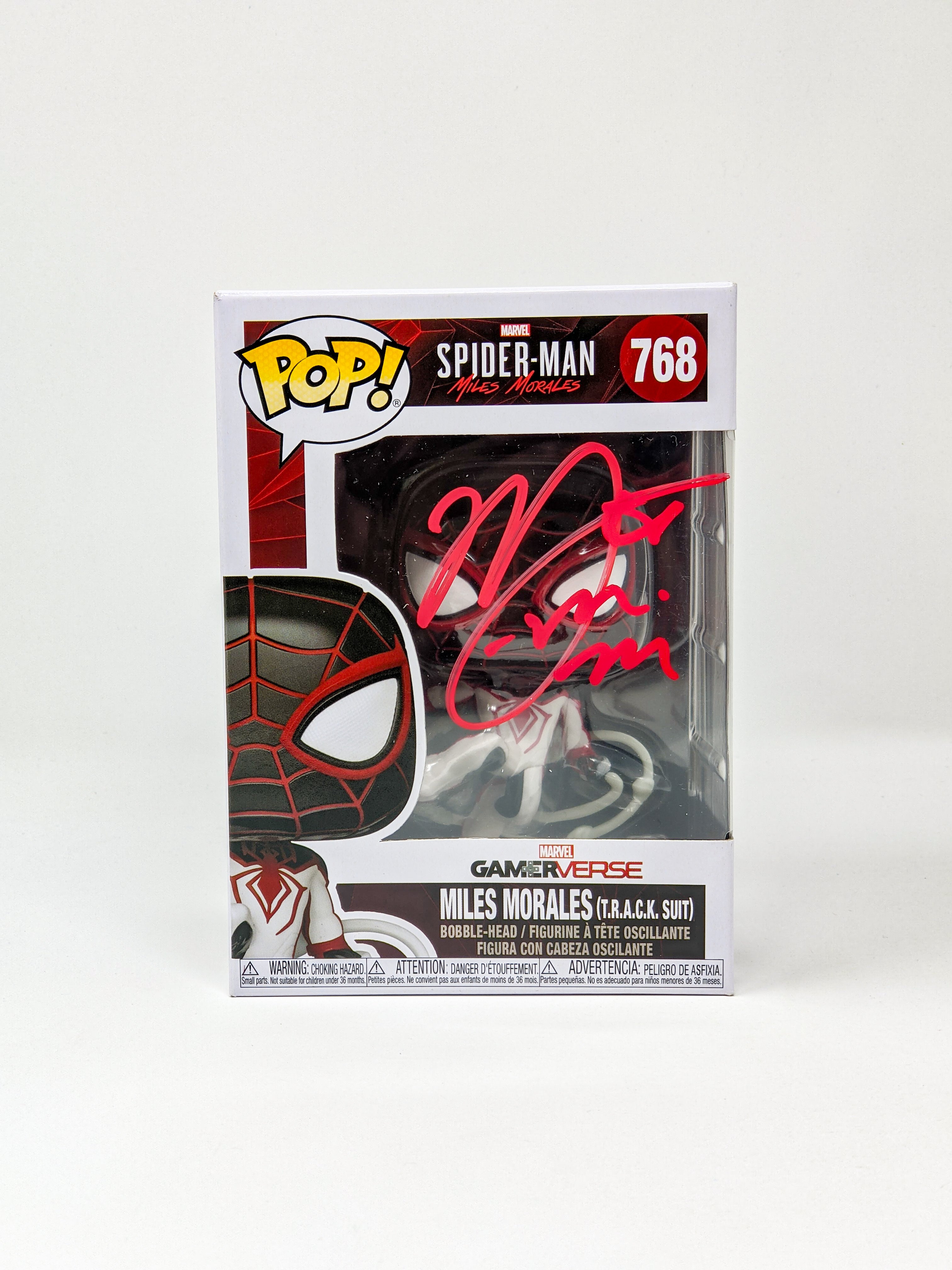 Nadji Jeter Signed Miles Morales shops Funko!