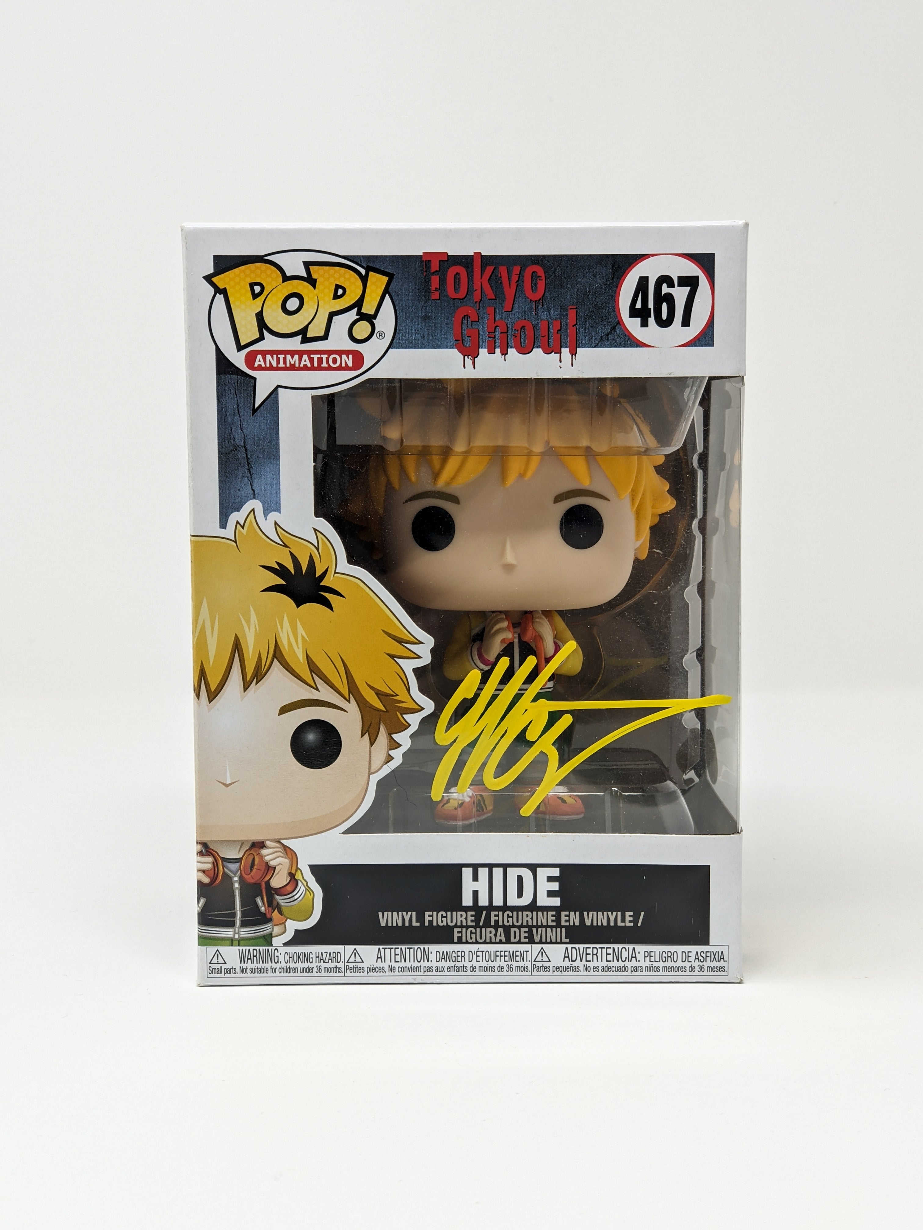 Clifford Chapin Hide #467 Signed VAULTED Funko Pop JSA Certified Autograph