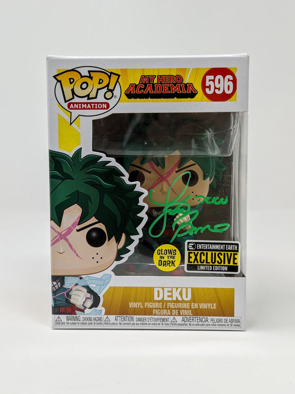 Justin Briner My Hero Academia Deku #596 Exclusive Glow In The Dark Si