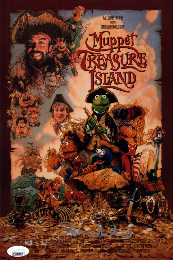 Steve Whitmire Muppet Treasure Island 8x12 Signed Photo JSA COA Certified Autograph