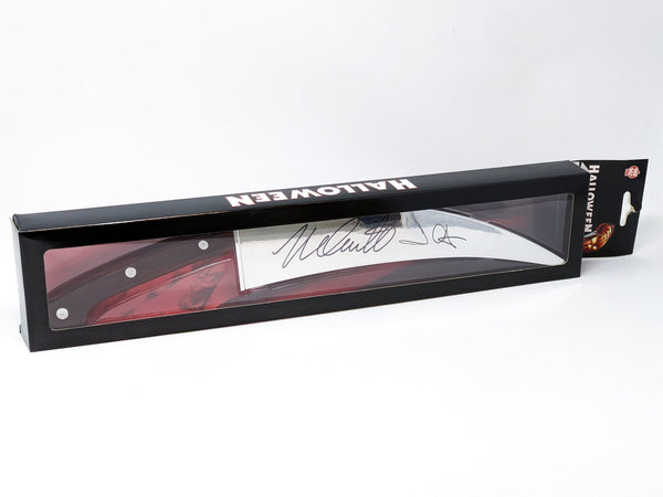 Halloween Castle, Carpenter Signed Replica Knife JSA Certified Autograph