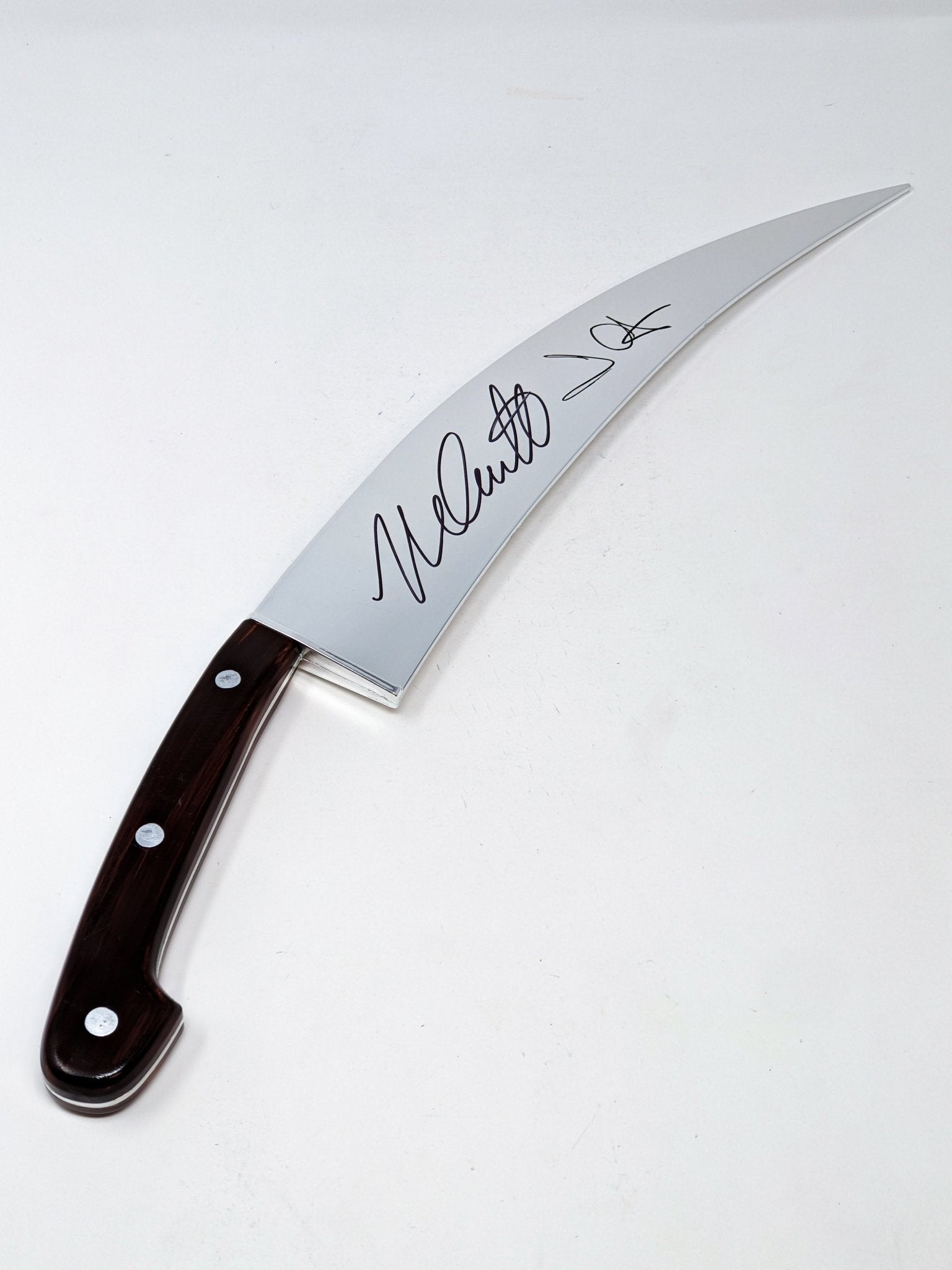 Halloween Castle, Carpenter Signed Replica Knife JSA Certified Autograph