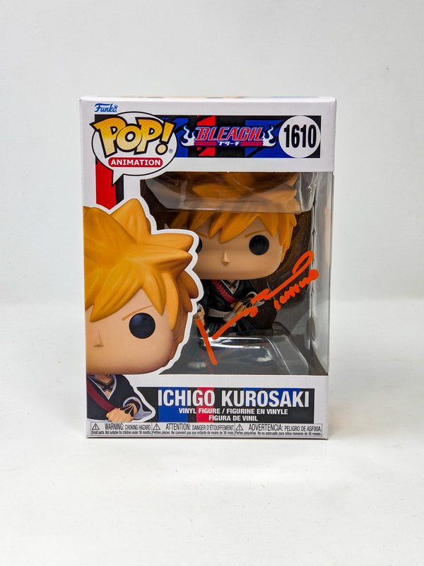 Johnny Yong Bosch Bleach Ichigo #1610 Signed Funko POP! JSA Certified Autograph
