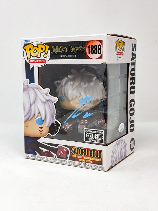 Kaiji Tang Jujutsu Kaisen Satoru Gojo Trapped #1888 Exclusive Signed Funko Pop JSA Certified Autograph