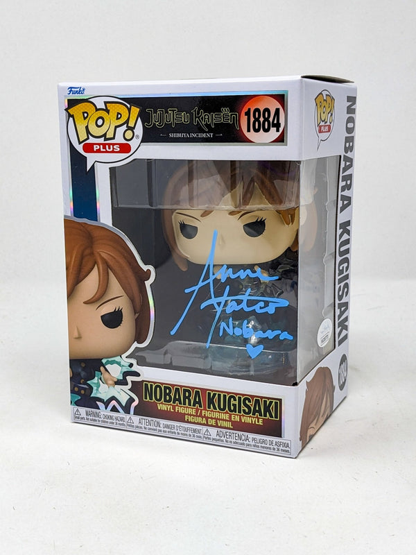 Anne Yatco Jujutsu Kaisen Nobara Kugisaki #1884 Signed Funko Pop JSA Certified Autograph