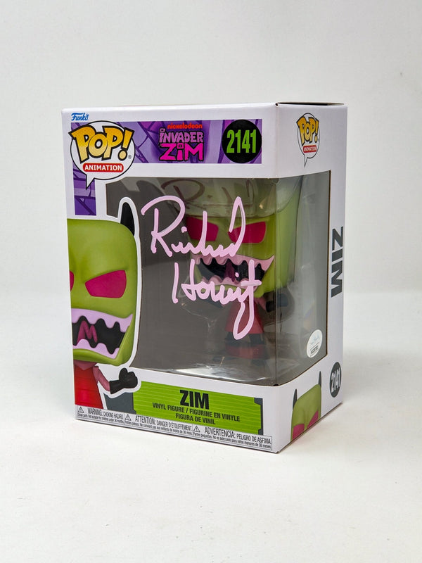 Richard Horvitz Signed Invader Zim #2141 Funko Pop JSA Certified Autograph