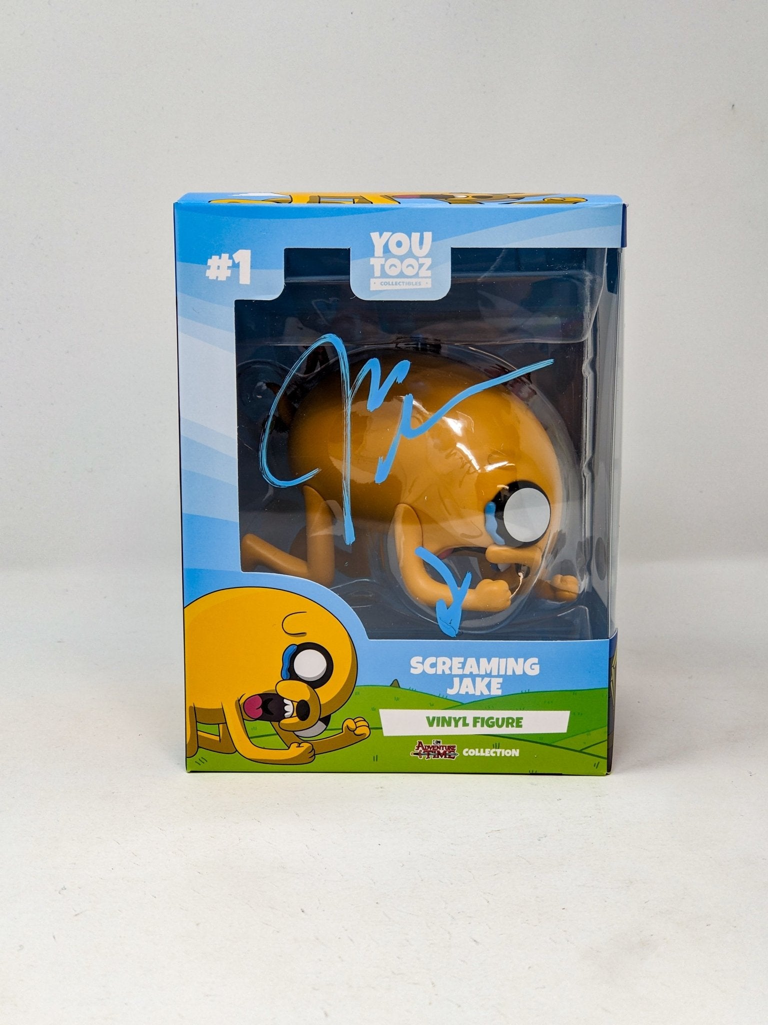 John DiMaggio Screaming Jake Adventure Time Signed Youtooz Collectible Figure JSA Certified Autograph