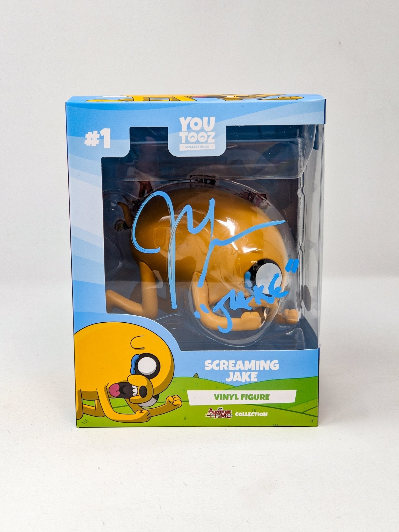 John DiMaggio Screaming Jake Adventure Time Signed Youtooz Collectible Figure JSA Certified Autograph