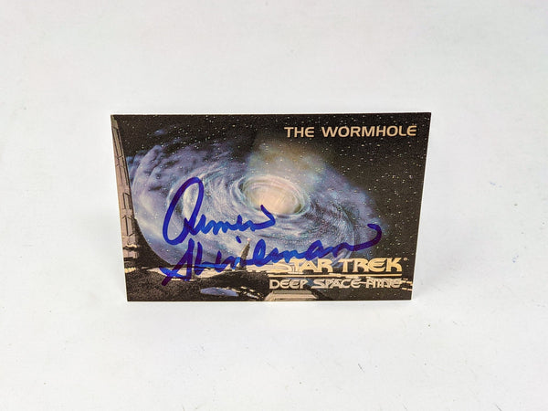 Armin Shimerman Star Trek: DS9 THE WORMHOLE 2.5x4 Signed SkyBox Trading Card JSA Certified Autograph