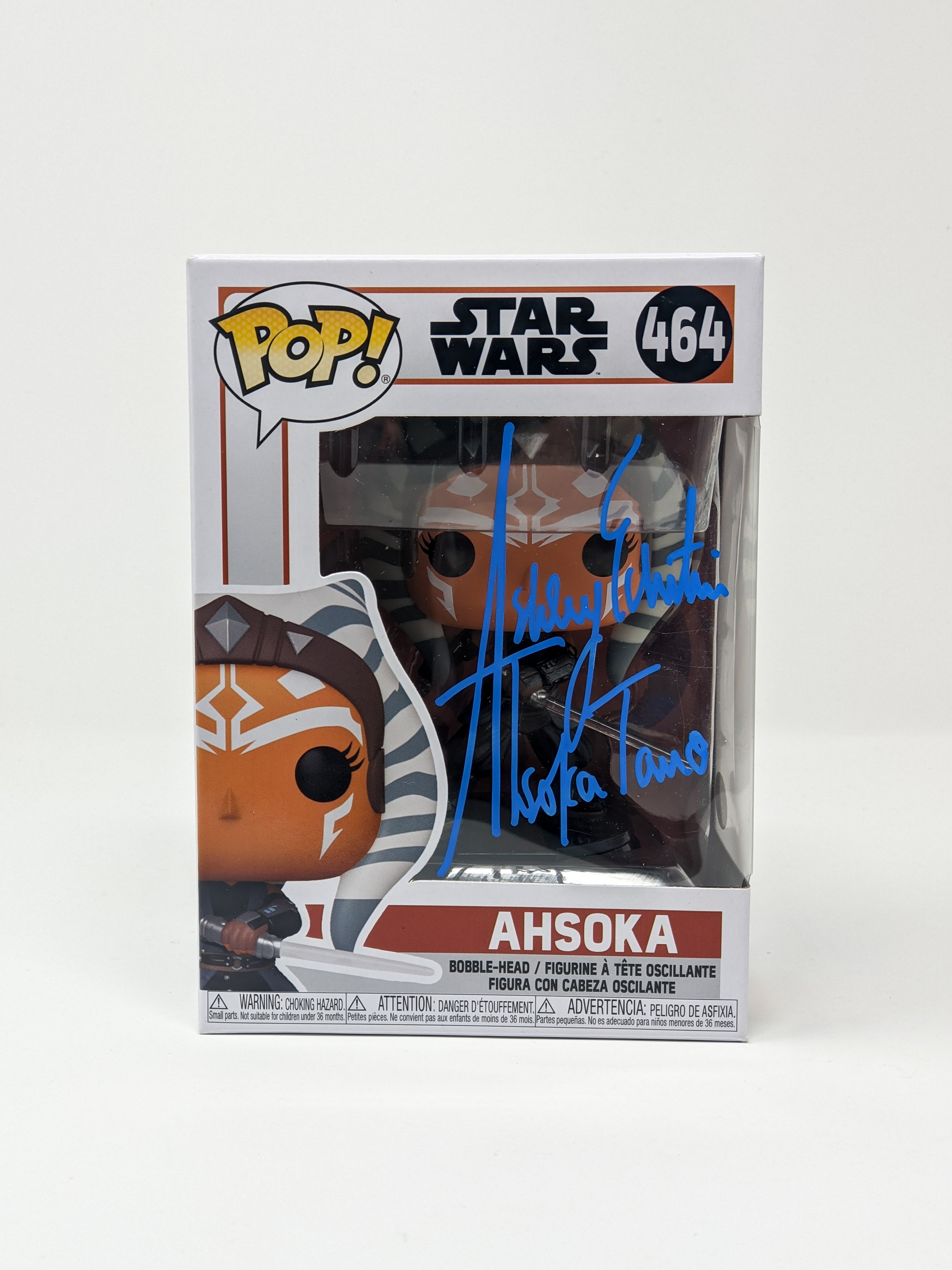 Ashley Eckstein Star Wars Ahsoka #464 Signed Funko Pop JSA Certified Autograph GalaxyCon