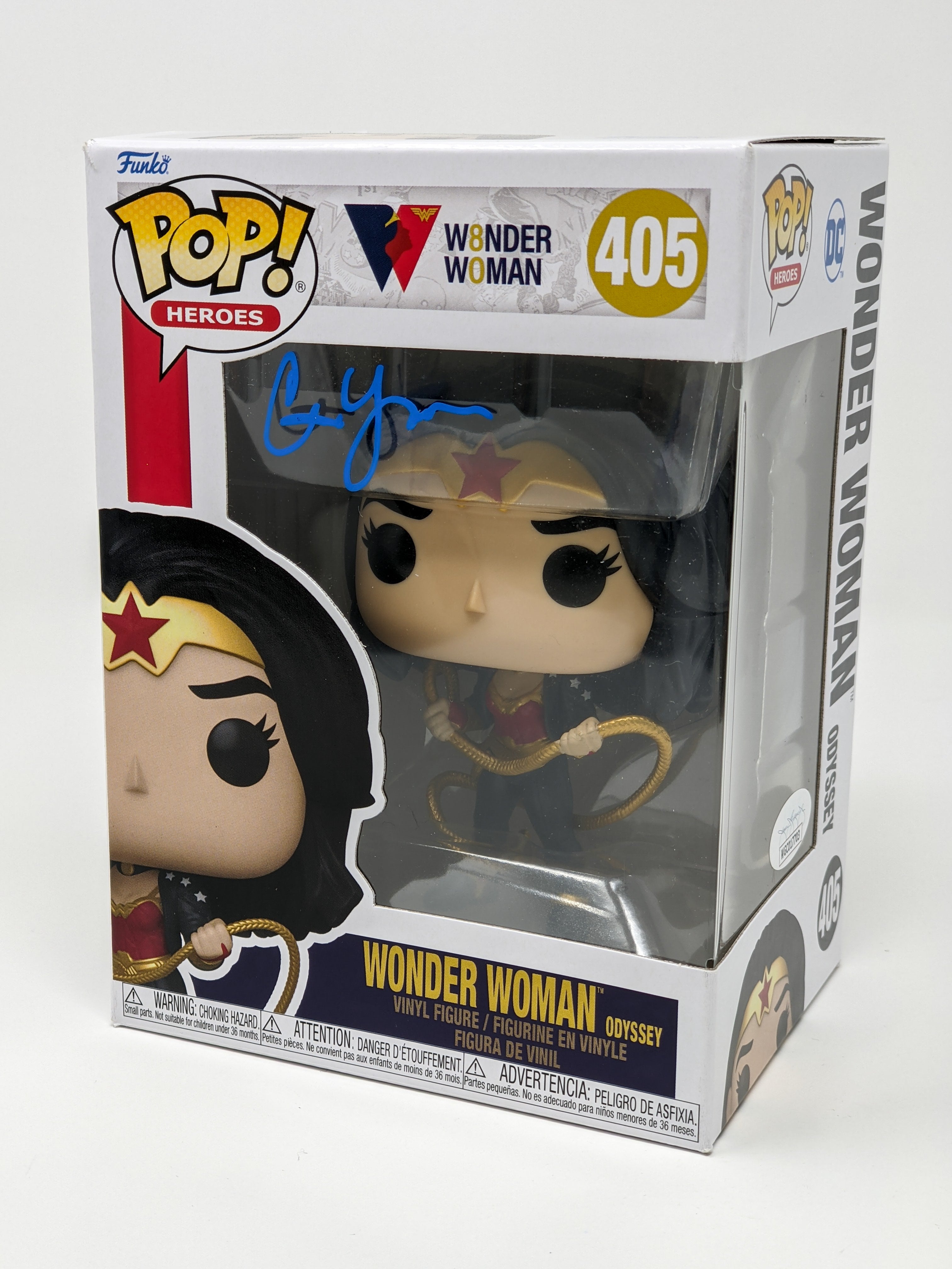 Caitlin Yarsky DC Wonder Woman #405 Signed Funko Pop JSA Certified Autograph