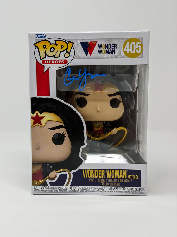 Caitlin Yarsky DC Wonder Woman #405 Signed Funko Pop JSA Certified Autograph