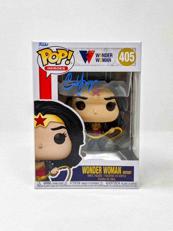 Caitlin Yarsky DC Wonder Woman #406 Signed Funko Pop JSA Certified Autograph