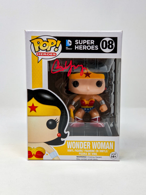 Caitlin Yarsky DC Wonder Woman #08 Signed Funko Pop JSA Certified Autograph