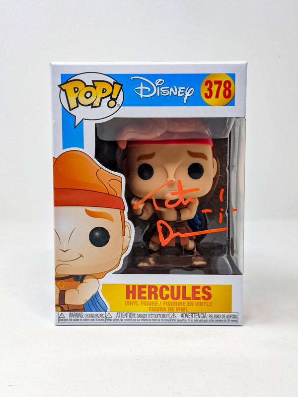 Tate Donovan Disney Hercules #378 Signed Funko Pop JSA Certified Autograph GalaxyCon