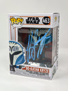 Katee Sackhoff Star Wars Mandalorian Bo Katan Kryze #463 Signed Funko Pop JSA Certified Autograph