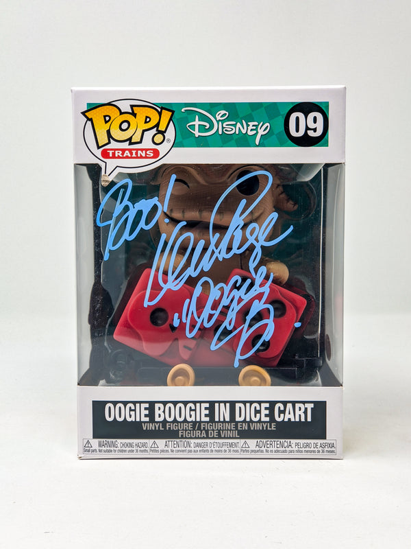 Ken Page Disney Nightmare Before Christmas Oogie Boogie #09 Signed Funko POP JSA Certified Autograph GalaxyCon
