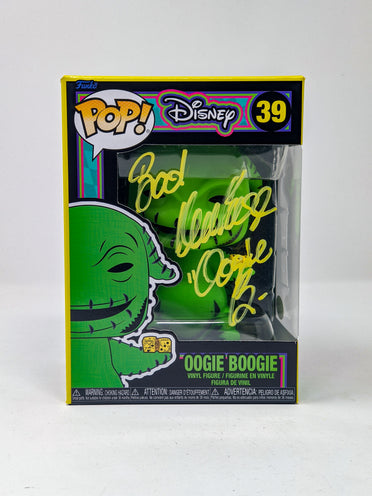 Ken Page Disney Nightmare Before Christmas Oogie Boogie #39 Signed Funko Pop JSA Certified Autograph GalaxyCon